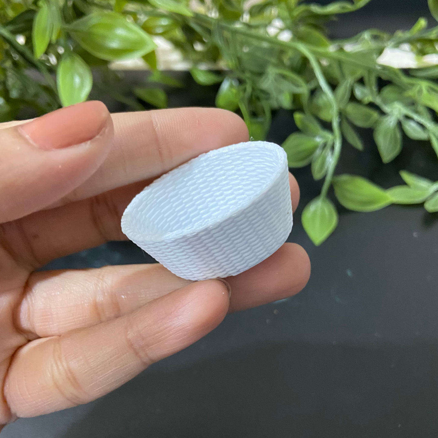 Rattan Basket- Dollhouse  - M021