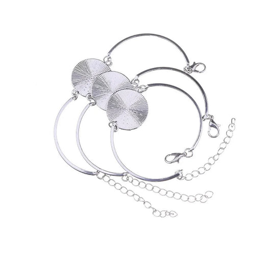 Silver Alloy Bracelet Bezel - ClartStudios - Polymer clay Jewellery