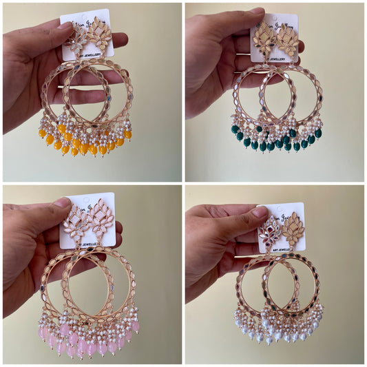 RSO - NEW Rose Gold Mirror Earring For Resin Art / Artist - ClartStudios - Polymer clay Jewellery