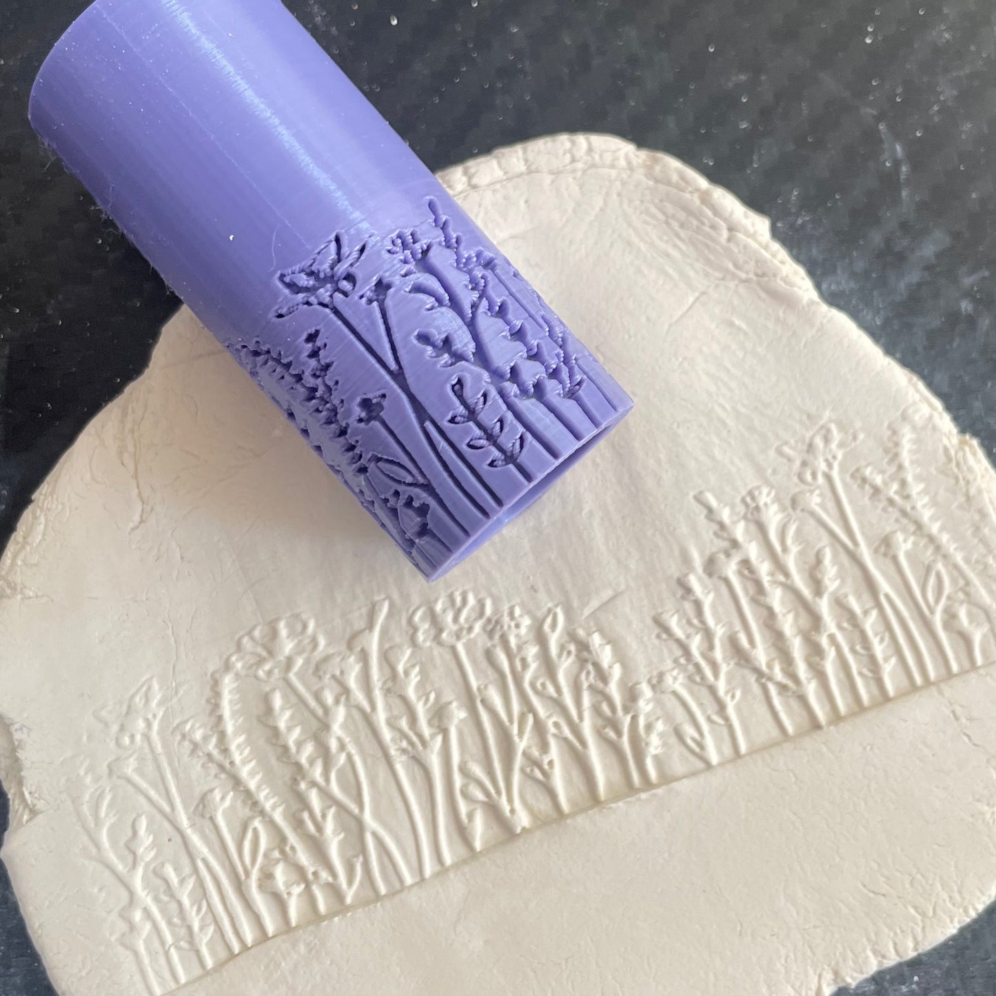 TR 18 - Mini Flower Pattern- 1 | Texture Roller - ClartStudios - Polymer clay Jewellery