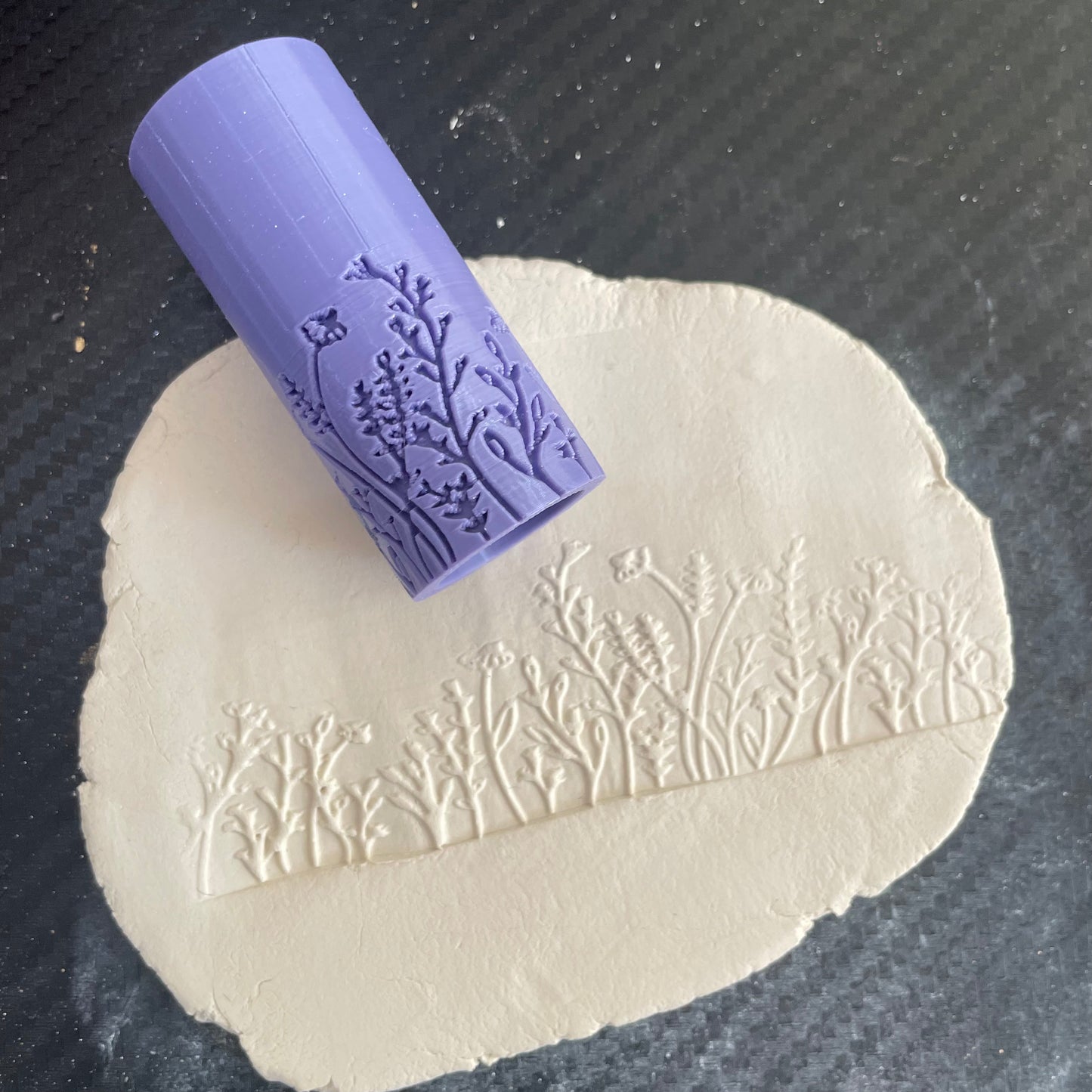 TR 19 - Mini Flower Pattern- 2 | Texture Roller - ClartStudios - Polymer clay Jewellery