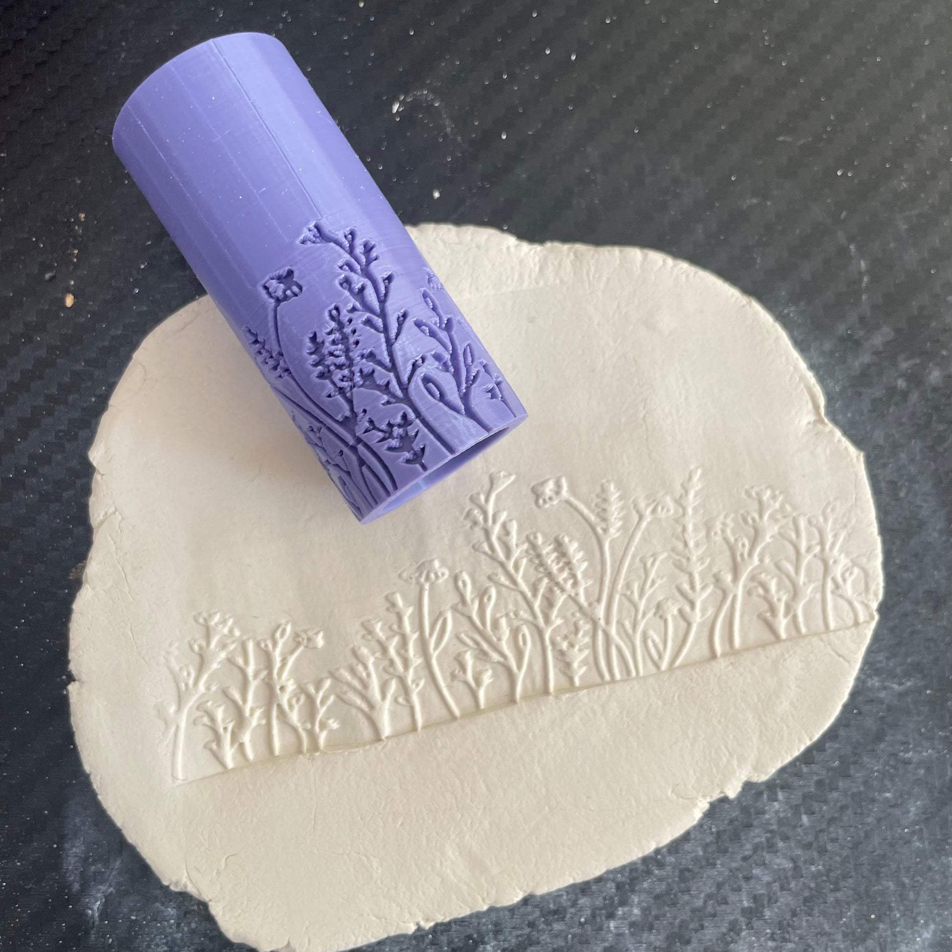 TR 19 - Mini Flower Pattern- 2 | Texture Roller - ClartStudios - Polymer clay Jewellery