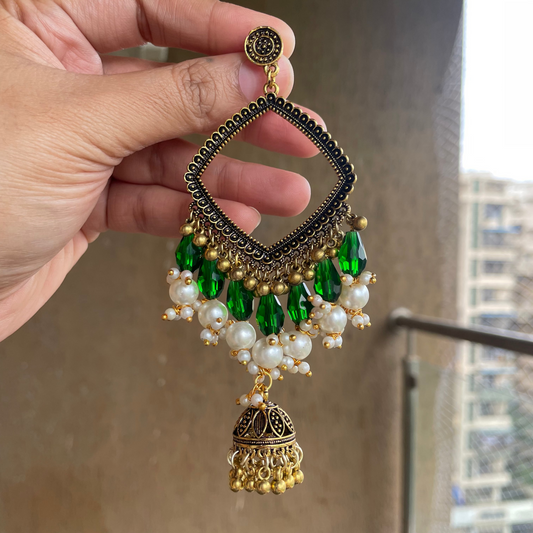 Kaaynaat - Exclusive Limited Stock! Festive Earring Collection - Best Quality - ClartStudios - Polymer clay Jewellery