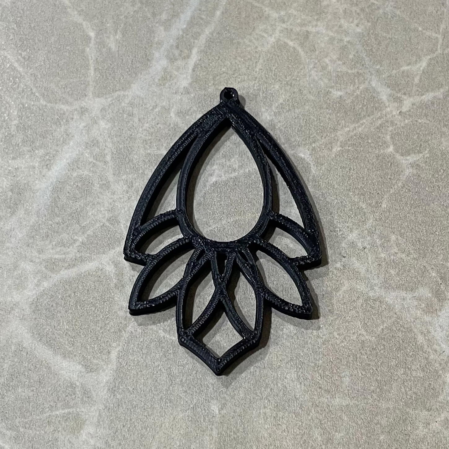 PB015 - Classic Stain glass Plastic Bezel for resin art - ClartStudios - Polymer clay Jewellery