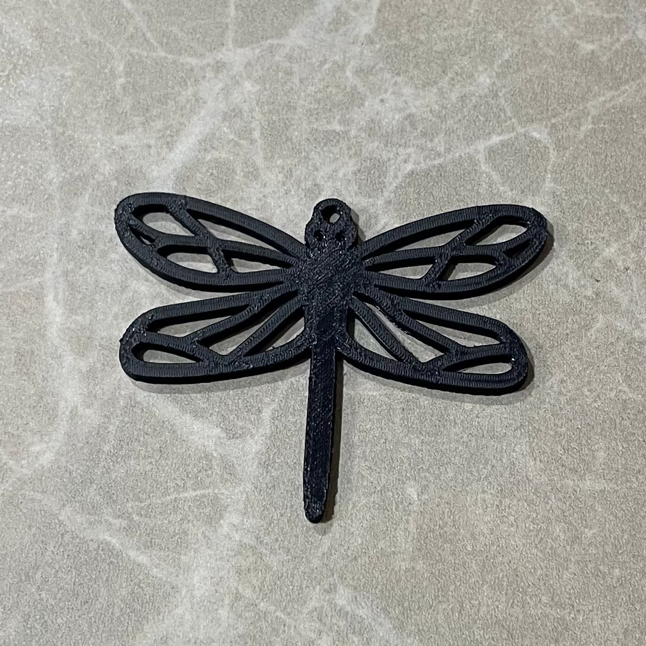 PB09 - Dragon Fly Stain glass Plastic Bezel for resin art - ClartStudios - Polymer clay Jewellery
