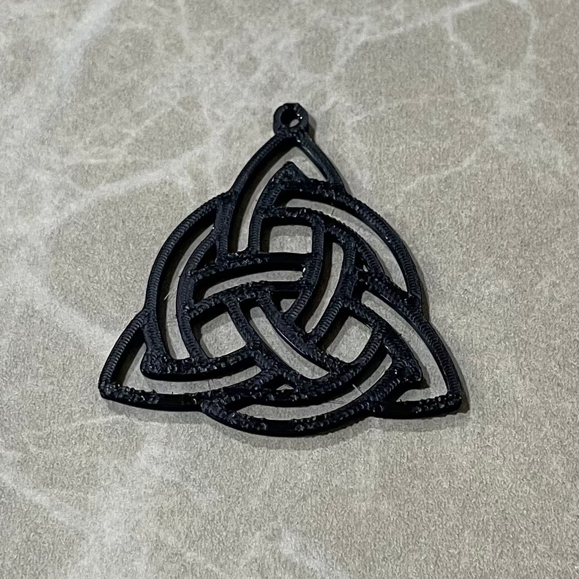 PB024 - Triangle Waves Stain glass Plastic Bezel for resin art - ClartStudios - Polymer clay Jewellery