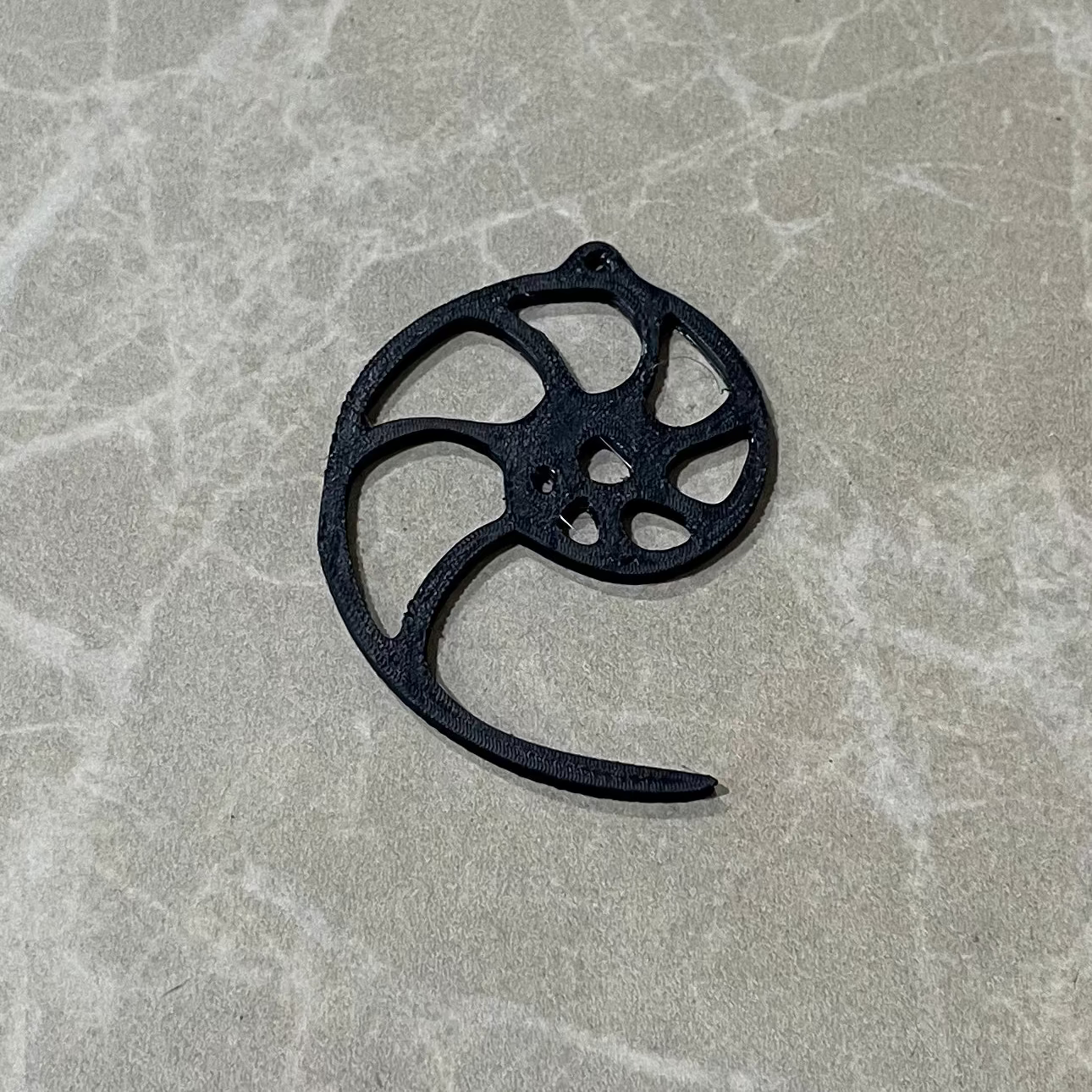 PB06 - Shell Stain glass Plastic Bezel for resin art - ClartStudios - Polymer clay Jewellery