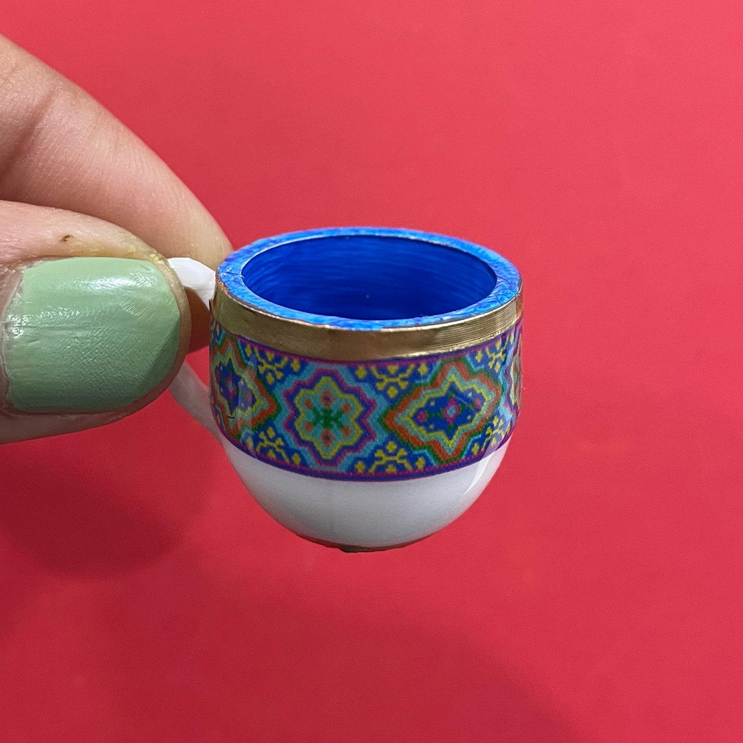 R006 - Resin Cup Charm - Waterproof & Adorable (20mm × 30mm) - ClartStudios - Polymer clay Jewellery