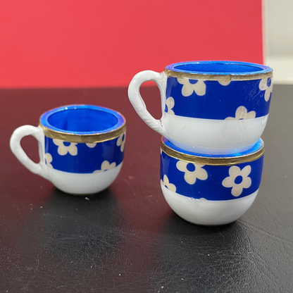 R004 - Resin Cup Charm - Waterproof & Adorable (20mm × 30mm) - ClartStudios - Polymer clay Jewellery