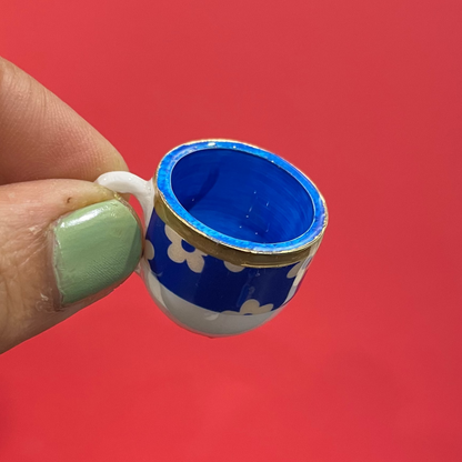 R004 - Resin Cup Charm - Waterproof & Adorable (20mm × 30mm) - ClartStudios - Polymer clay Jewellery