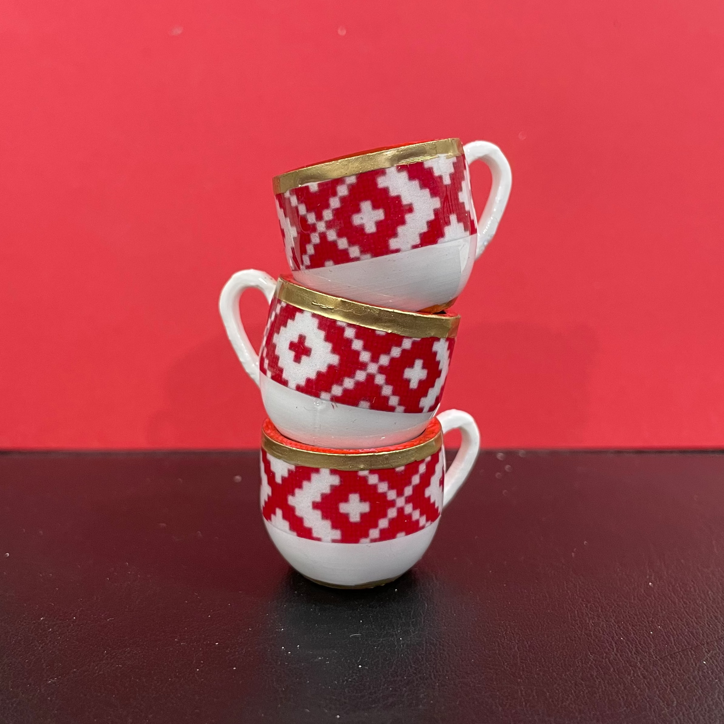 R003 - Resin Cup Charm - Waterproof & Adorable (20mm × 30mm) - ClartStudios - Polymer clay Jewellery