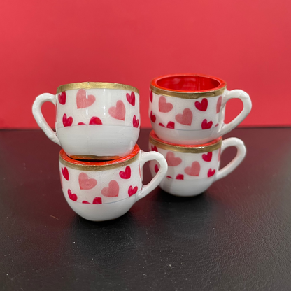 R001 - Resin Cup Charm - Waterproof & Adorable (20mm × 30mm) - ClartStudios - Polymer clay Jewellery