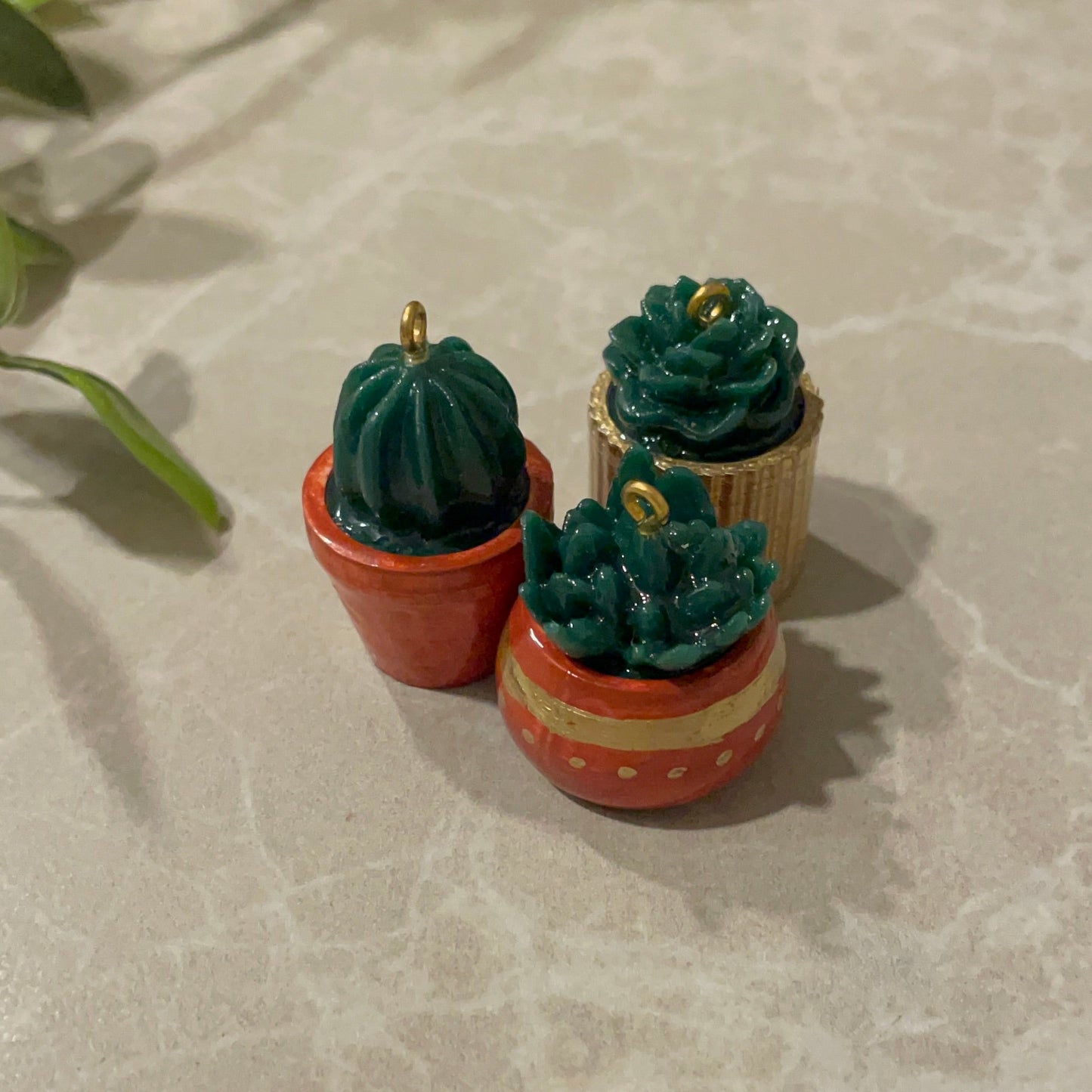 R013 - Succulent Plant Collection Charm - Waterproof & Adorable