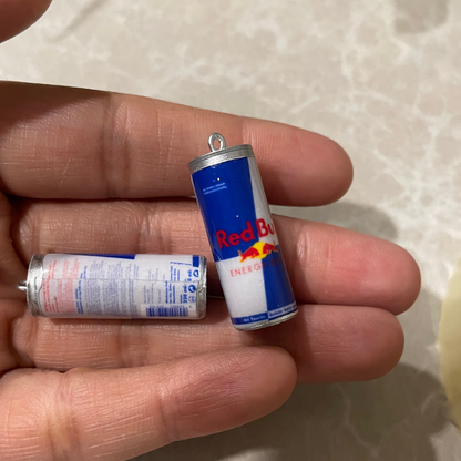 R009 - Red Bull - Energy Drink Silver Tin/Can - Waterproof & Adorable