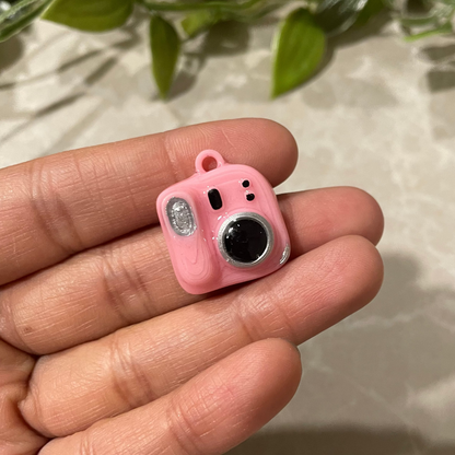 R010 - Pink Instax Camera Charm - Waterproof & Adorable