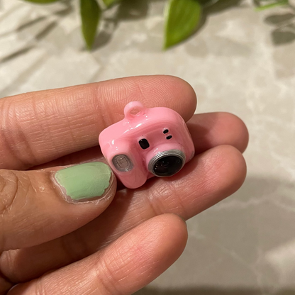 R010 - Pink Instax Camera Charm - Waterproof & Adorable