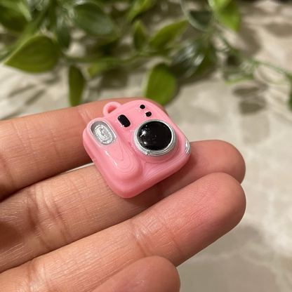 R010 - Pink Instax Camera Charm - Waterproof & Adorable