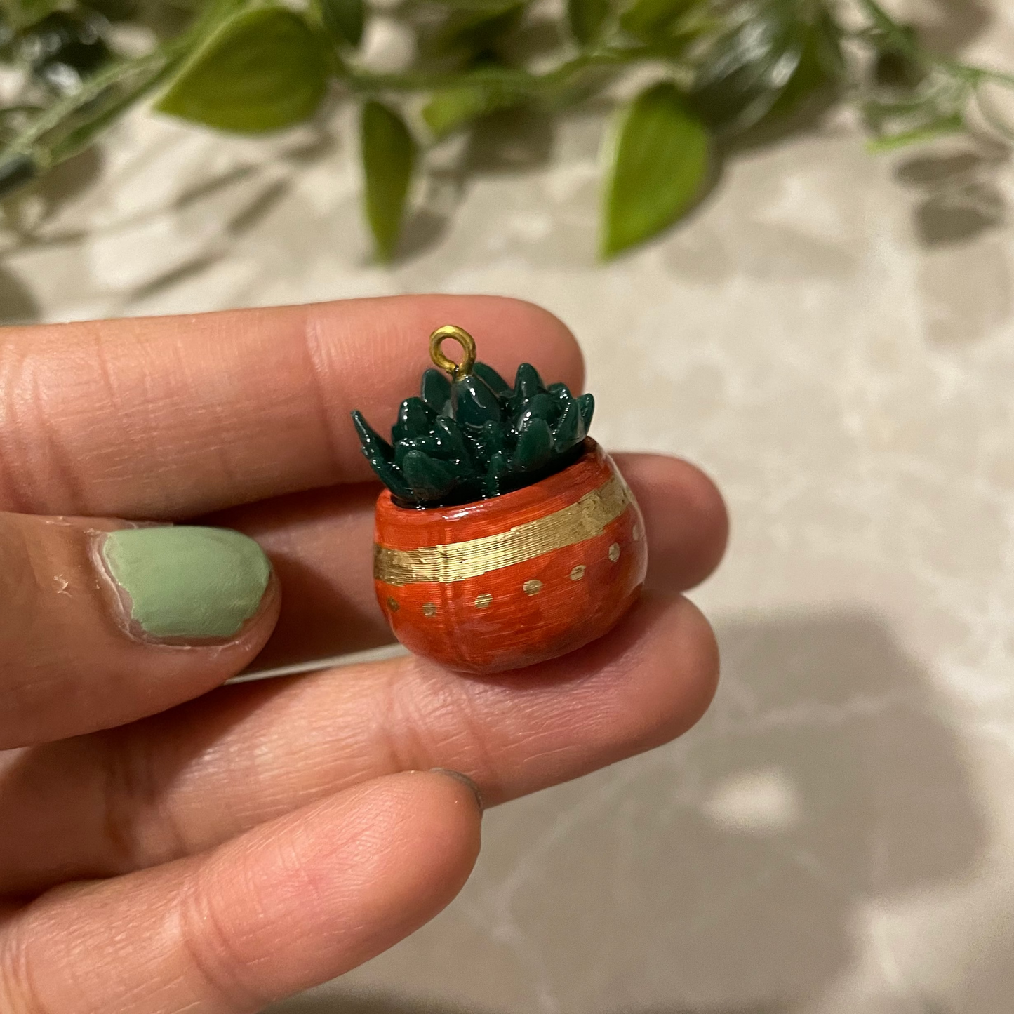 R013 - Succulent Plant Collection Charm - Waterproof & Adorable