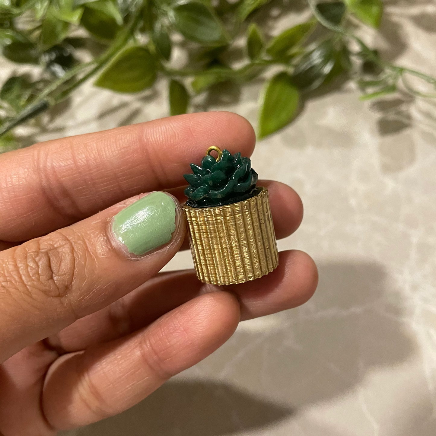 R013 - Succulent Plant Collection Charm - Waterproof & Adorable