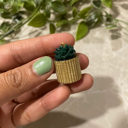 R013 - Succulent Plant Collection Charm - Waterproof & Adorable