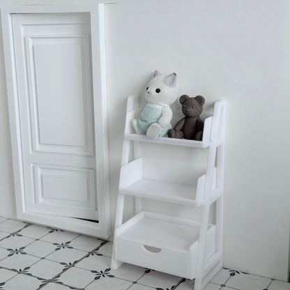 MiniCraft 3-Tier Display Shelf | 3D Printed Dollhouse Furniture - M001 - ClartStudios - Polymer clay Jewellery