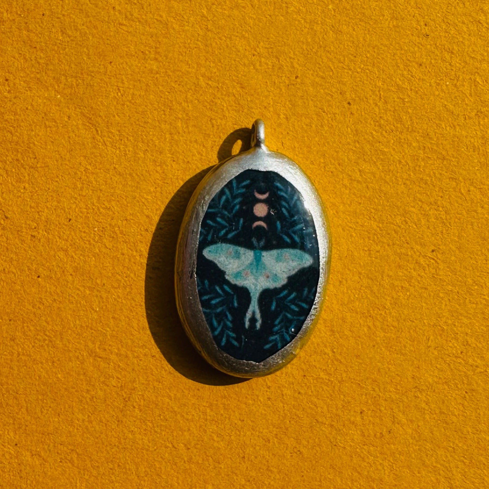 PO7-   Boho Theme- Cold Porcelain Charms Pendant (Dispatch in 7-9 Days) - ClartStudios - Polymer clay Jewellery