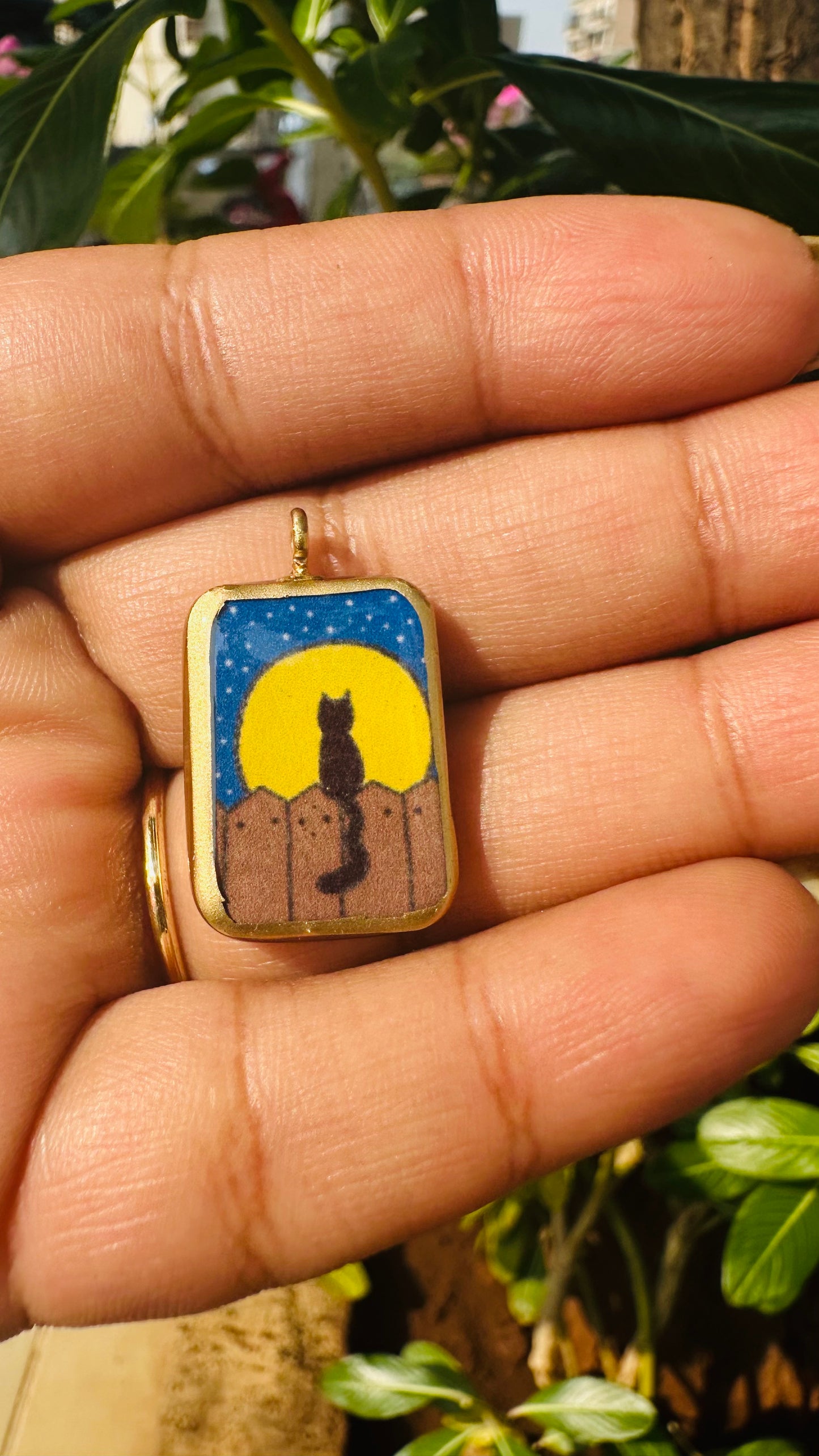 Creatures Basic Rectangle Shape Designs - Resin Base Earring Charms Pendant (RU45 - RU52)(4-5 day Dispatch) - ClartStudios - Polymer clay Jewellery