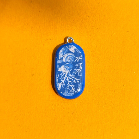 Blue Underwater Themed - Cold Porcelain Charms Pendant  (Dispatch Time 4-5 days) (Copy) - ClartStudios - Polymer clay Jewellery