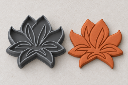 Lily Polymer Clay Cutter | 138 - ClartStudios - Polymer clay Jewellery