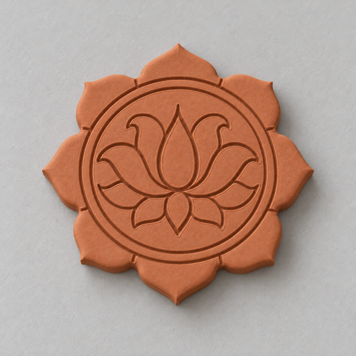 Lotus Mandala Polymer Clay Cutter | 140 - ClartStudios - Polymer clay Jewellery