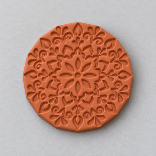 Boho Mandala Disc Polymer Clay Cutter | 186 - ClartStudios - Polymer clay Jewellery