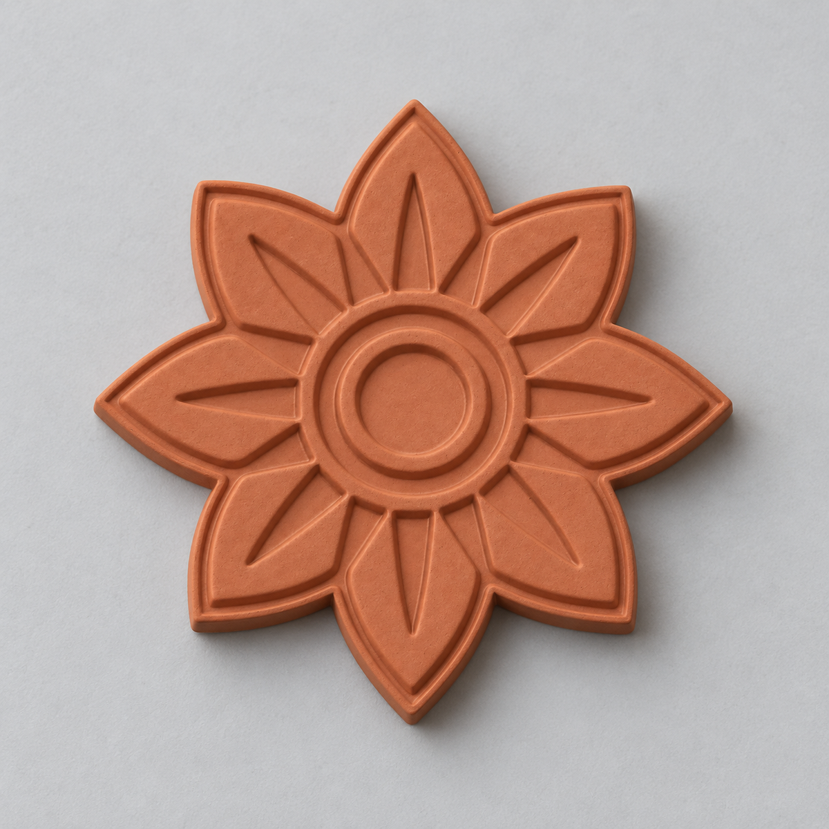 Mandala Star Flower Polymer Clay Cutter | 163 - ClartStudios - Polymer clay Jewellery