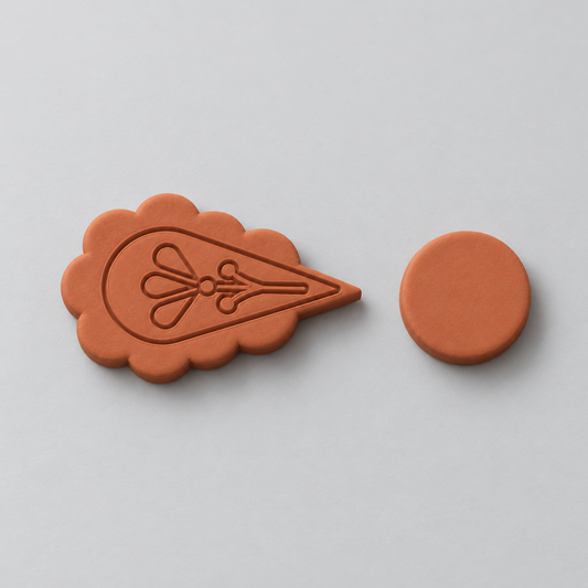 Mandala Teardrop Earring Polymer Clay Cutter Set | 188 - ClartStudios - Polymer clay Jewellery
