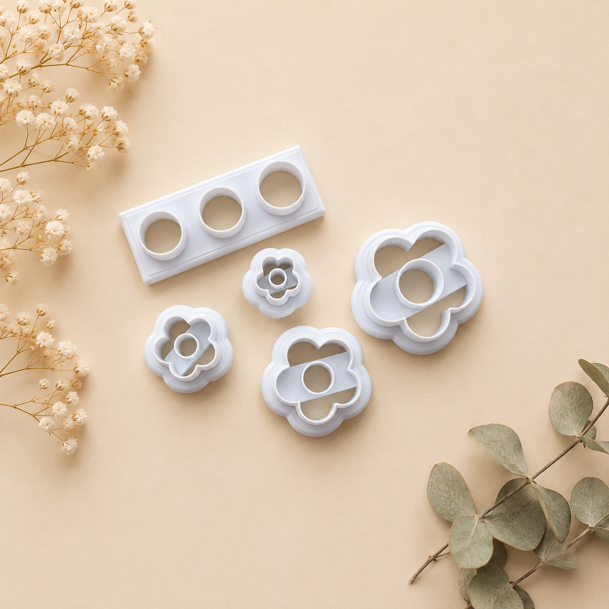 NC 009 - Daisy Flower Polymer Clay Cutter