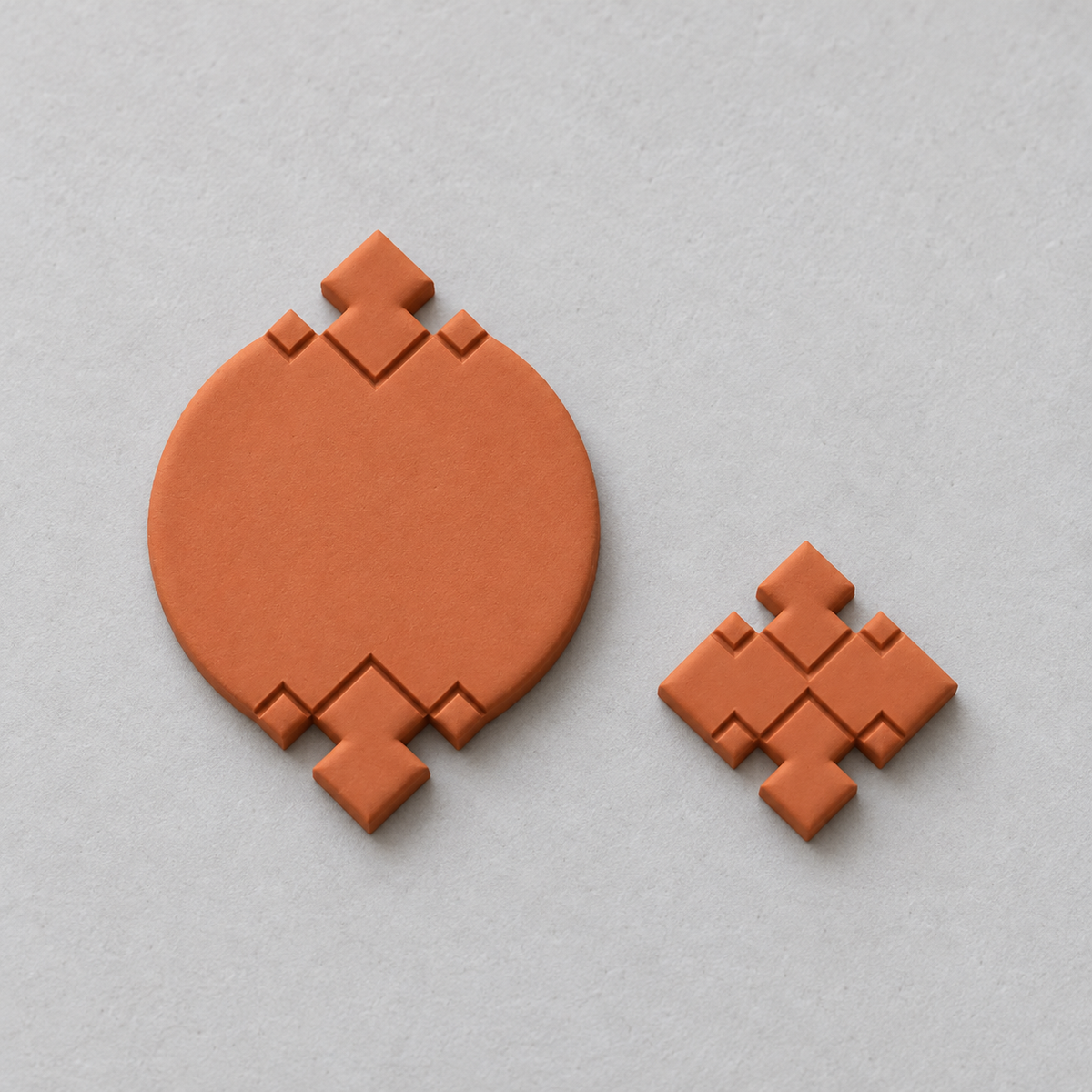 Moroccan Mosaic Earring Polymer Clay Cutter Set | 190 - ClartStudios - Polymer clay Jewellery