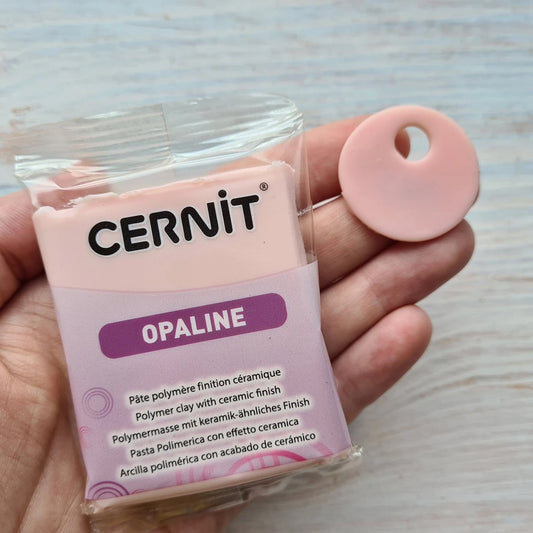 Cernit Opaline Rose 56g - ClartStudios - Polymer clay Jewellery