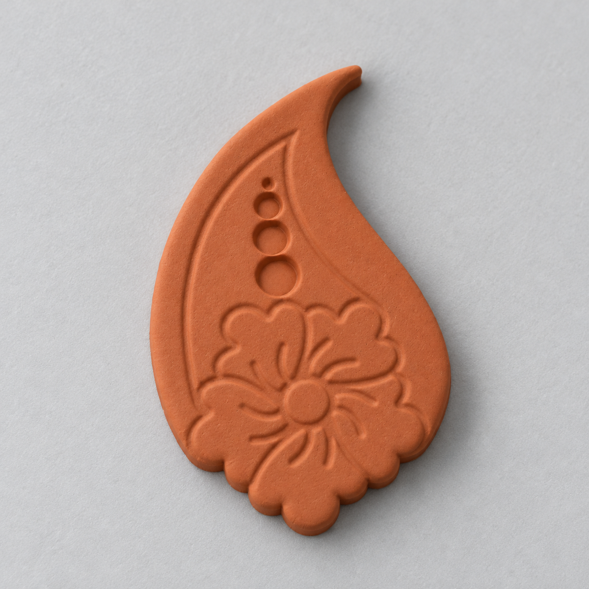 Paisley Flower Polymer Clay Cutter | 166 - ClartStudios - Polymer clay Jewellery