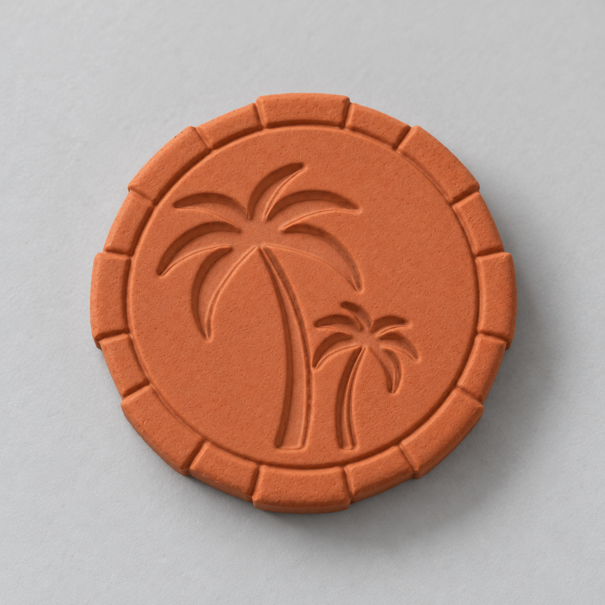 Palm Tree Coin Polymer Clay Cutter | 023 - ClartStudios - Polymer clay Jewellery