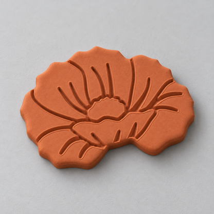 Poppy Polymer Clay Cutter | 168 - ClartStudios - Polymer clay Jewellery