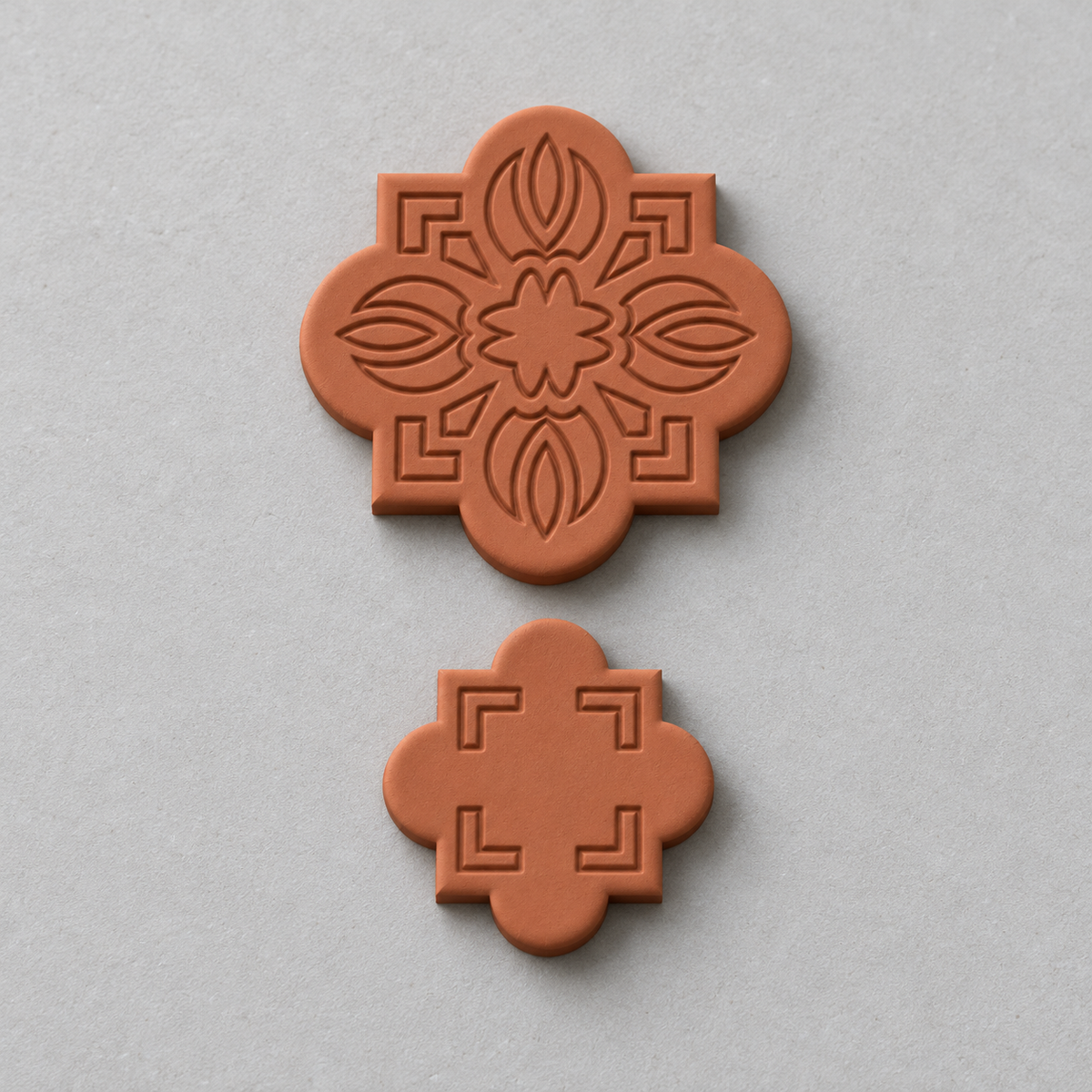 Quatrefoil Tile Earring Polymer Clay Cutter Set | 191 - ClartStudios - Polymer clay Jewellery
