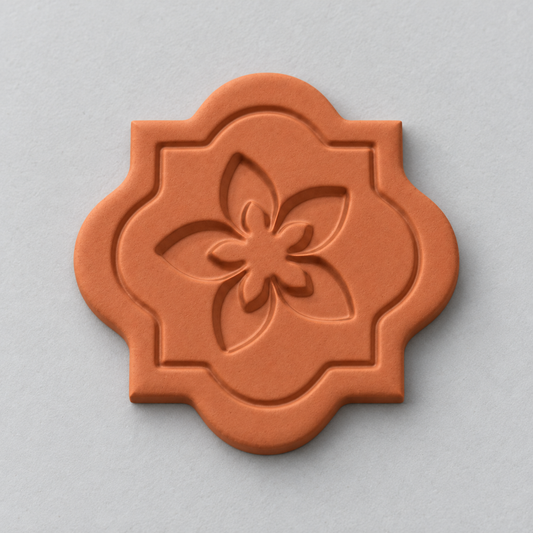 Quatrefoil Flower Tile Polymer Clay Cutter | 192 - ClartStudios - Polymer clay Jewellery