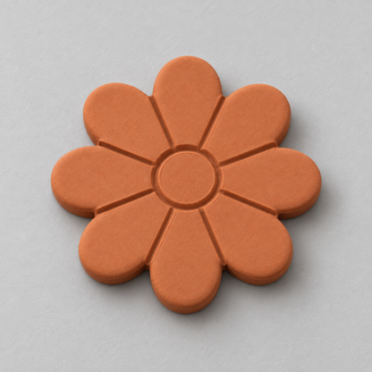 Retro Daisy Polymer Clay Cutter | 170 - ClartStudios - Polymer clay Jewellery