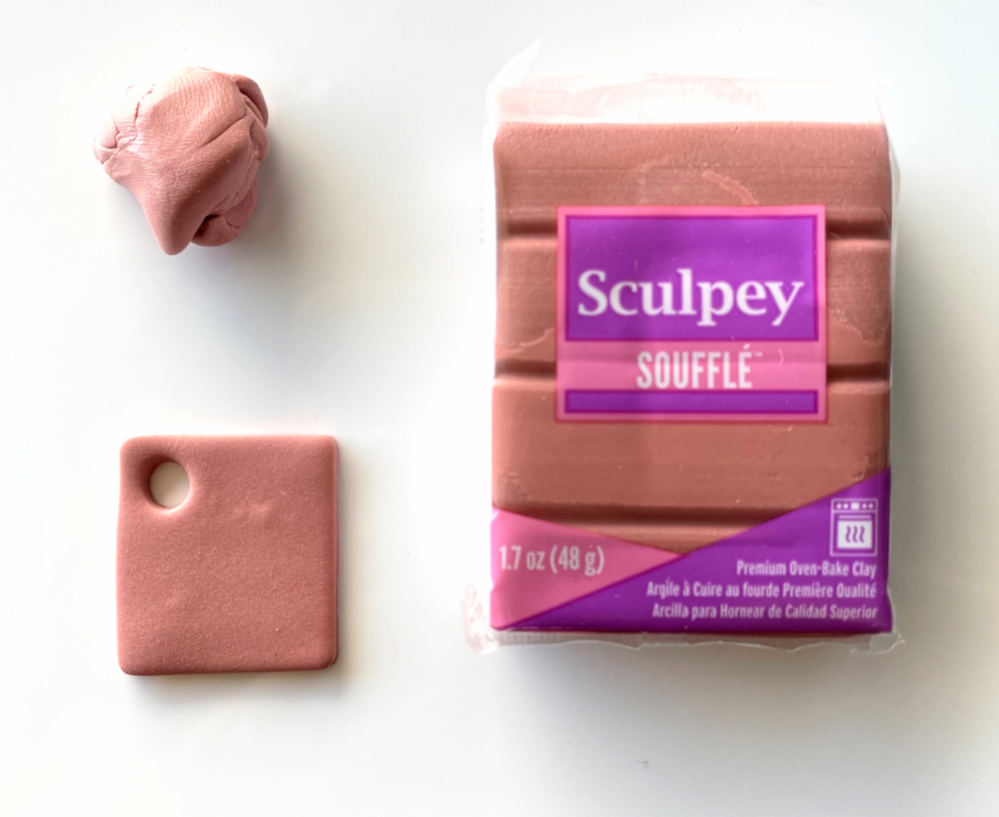 Sculpey Souffle Polymer Clay Sedona 1.7oz - ClartStudios - Polymer clay Jewellery