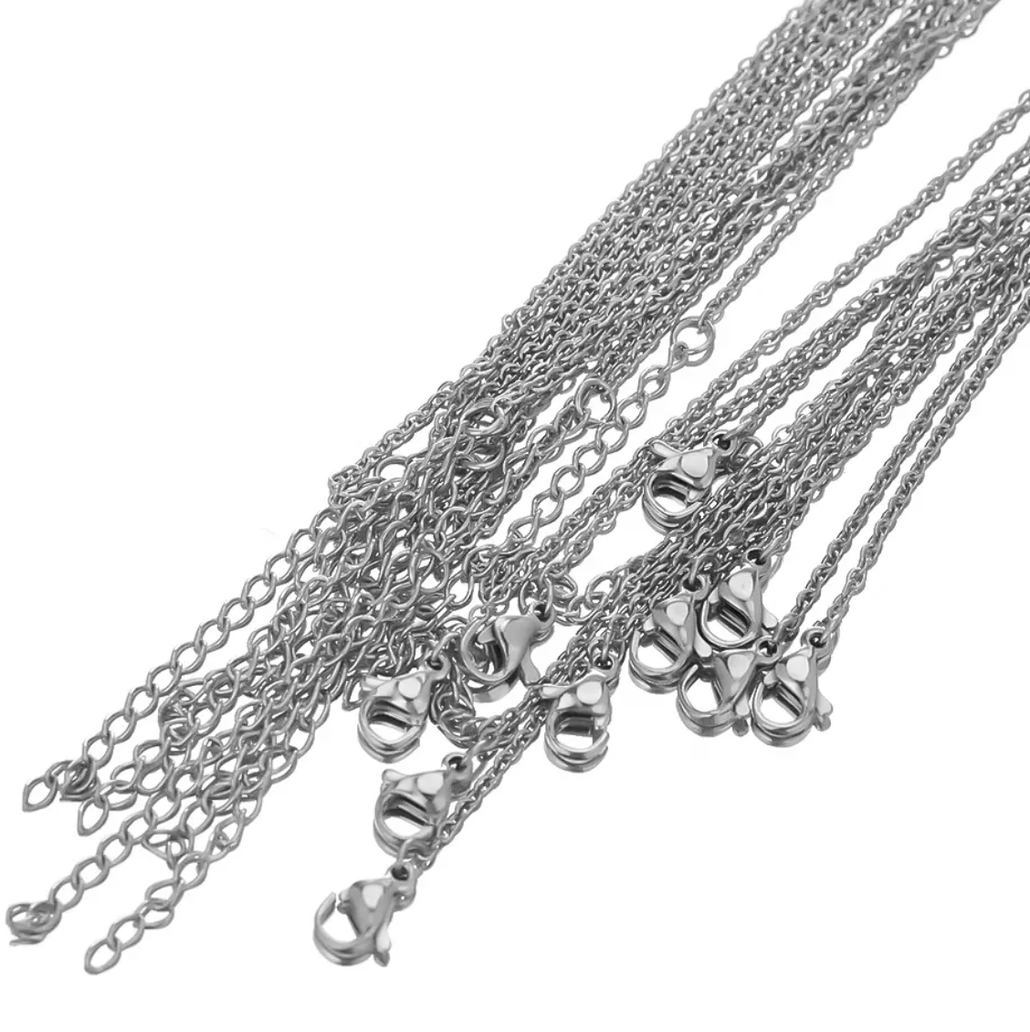 Stainless Steel 1.5mm - Anti Tarnish Chains - ClartStudios - Polymer clay Jewellery