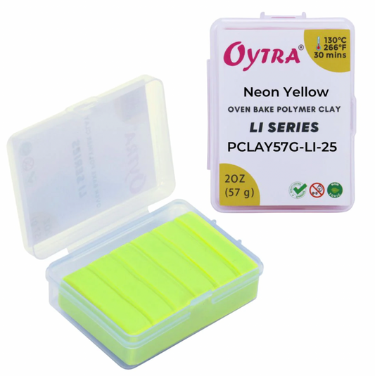 Light Greenish Yellow (LI SERIES Polymer Clay 57 Grams / 2 OZ) - ClartStudios - Polymer clay Jewellery