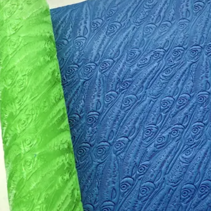 TR 02 - Sardines Texture Roller - ClartStudios - Polymer clay Jewellery