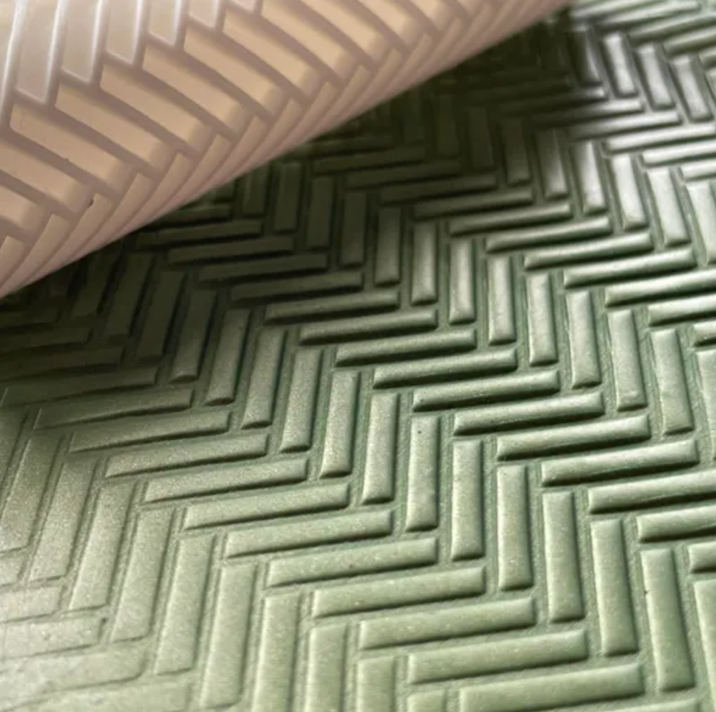 TR 10 - Herringbone texture roller - ClartStudios - Polymer clay Jewellery