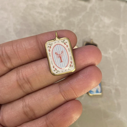 Pack of 5 - Creatures Basic Rectangle Shape Designs - Resin Base Earring Charms Pendant (RU45 - RU52)(4-5 day Dispatch) - ClartStudios - Polymer clay Jewellery