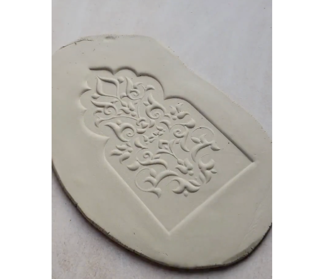 C07 - Arch Moroccan Islamic Design Stamp Cutter Set for Clay, Pottery and Bakery - ClartStudios - Polymer clay Jewellery