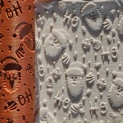 V104 | Santa Ho-Ho-Ho | Special Christmas Edition Rollers for Clay